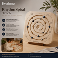Everluner™ Rhythm Spiral Track — Musical Pattern and Motion Board